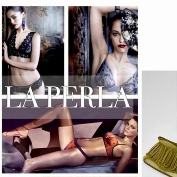 NWT LA PERLA GORGEOUS Silk Thong Panties PERFECT GIFT - Picture 5 of 11